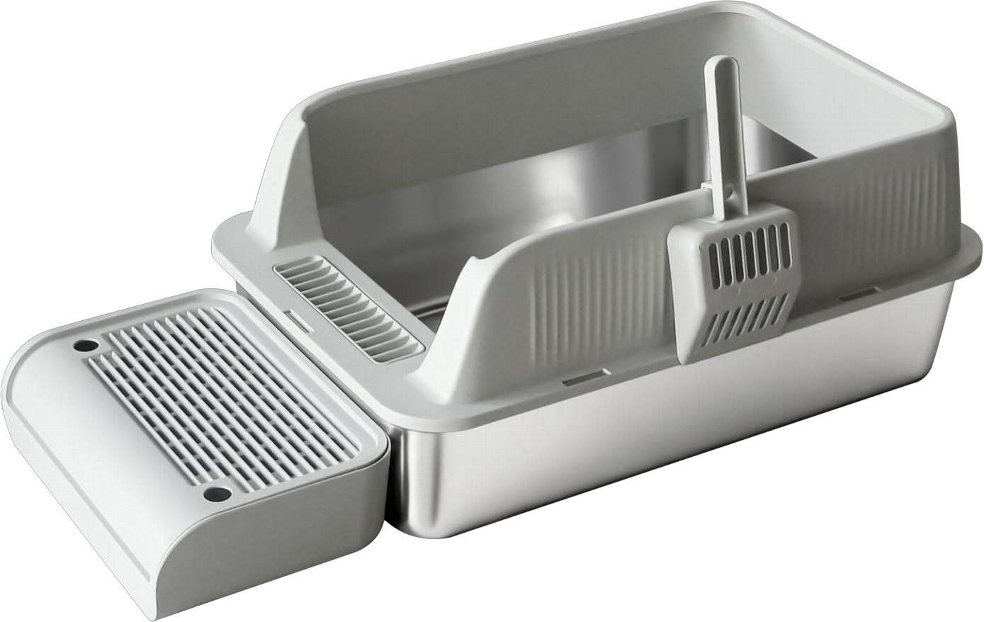 Complete view of CLB-S002 — Pet Litter Box