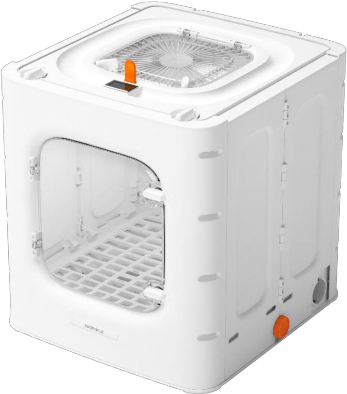 Complete view of HGX60-001 — Foldable Pet Drying Box